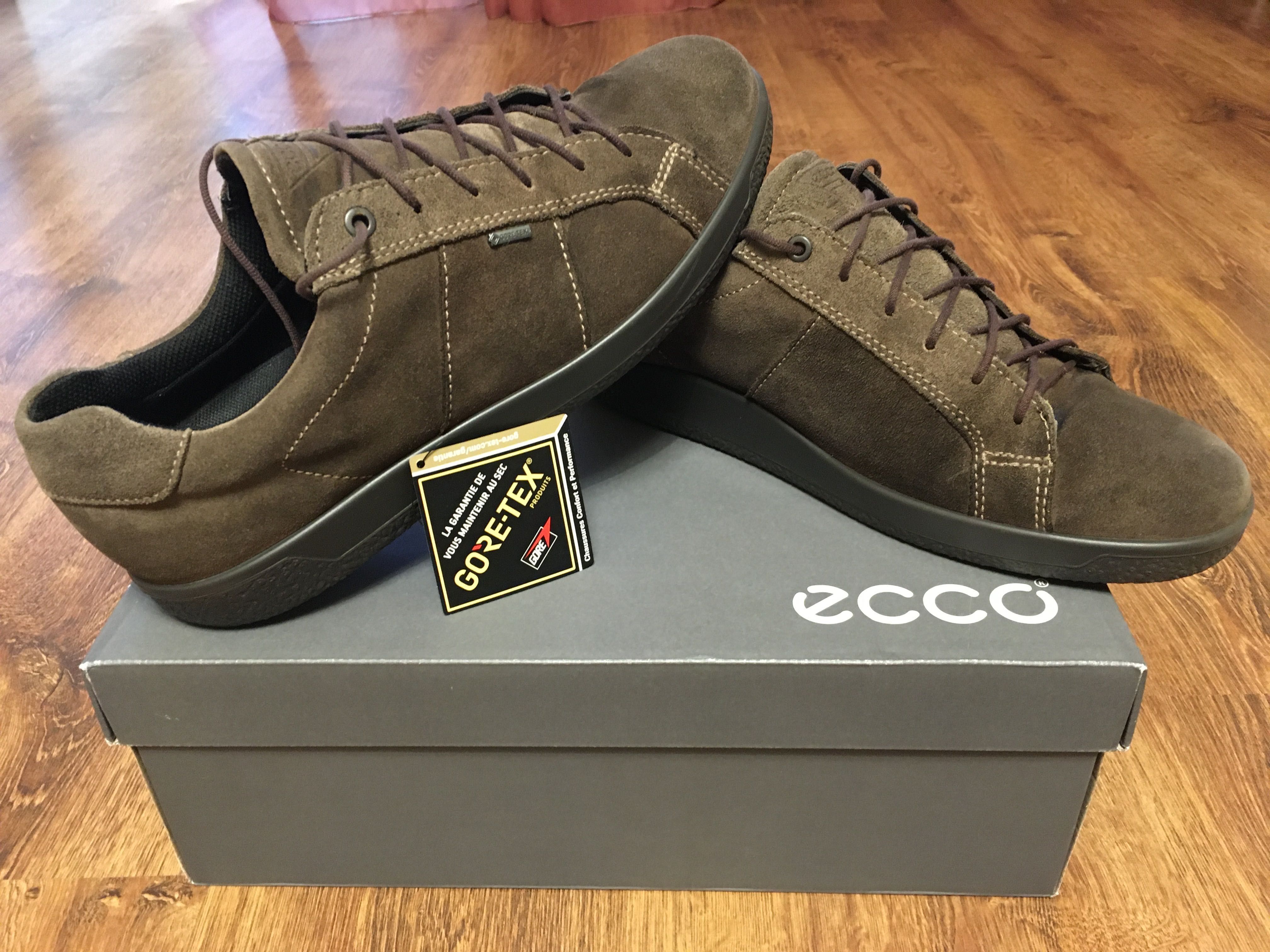 Туфлі кеди мокасини Ecco soft Gore tex