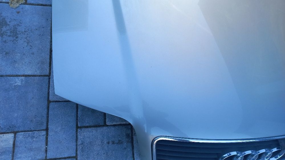 Audi a6 c5 lift 01-05 maska pokrywa silnika  piaskowa ly1x