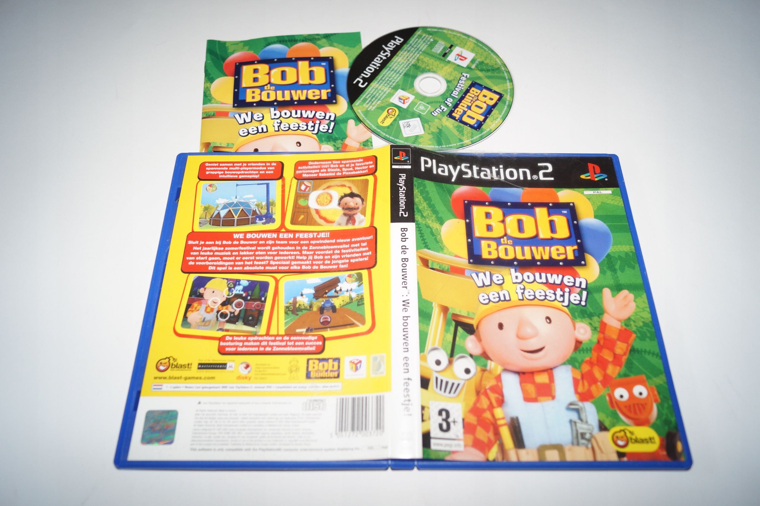 Bob The Builder Festival Of Fun Playstation 2 Ps2