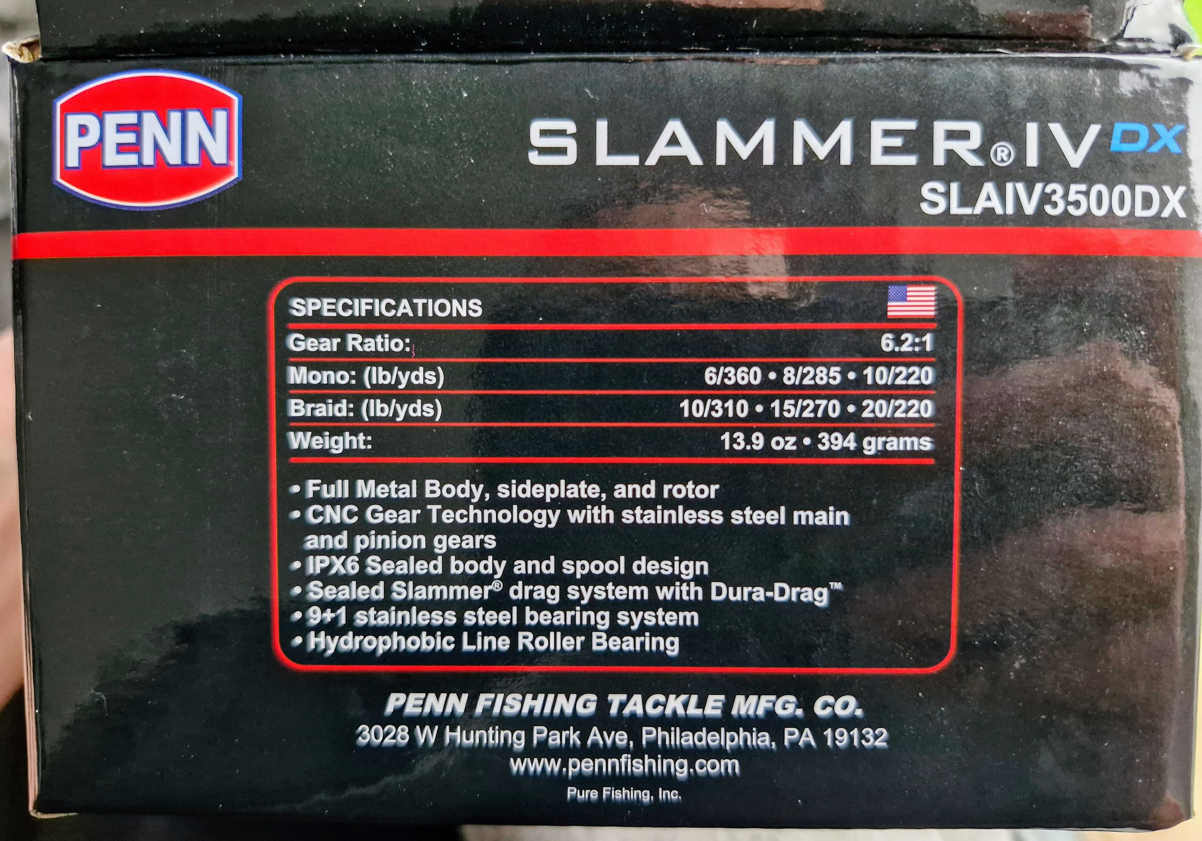 Kołowrotek Penn Slammer IV 3500 DX