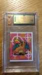 Charizard sticker graded 10