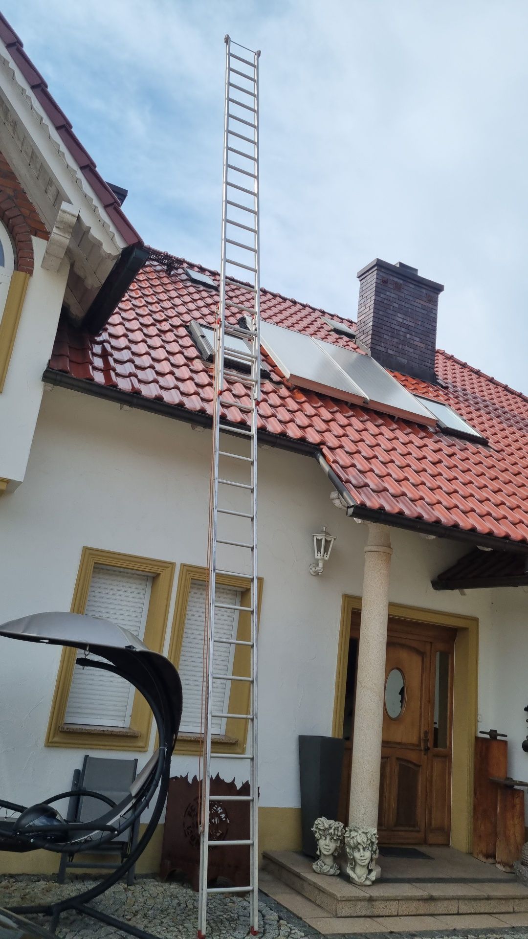Drabina  hailo 9.5 metra strażacka