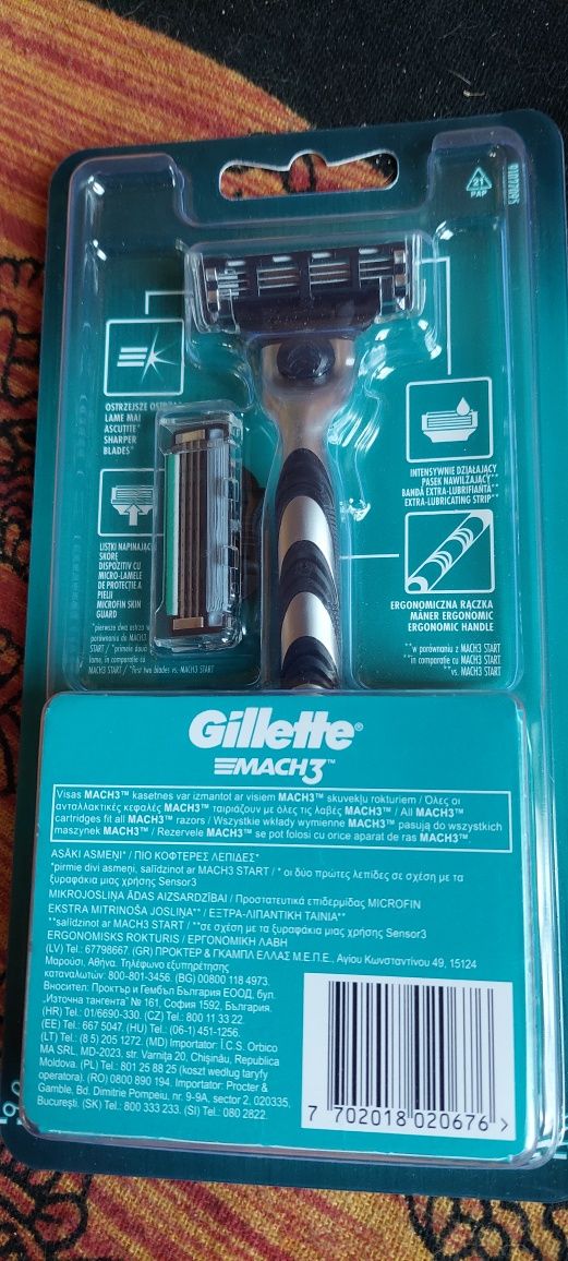 Najnowsza Gillette Mach3