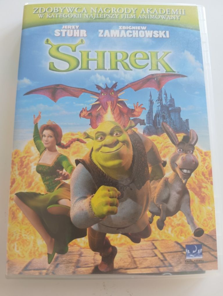 SHREK, płyta DVD z filmem w polskiej wersji językowej