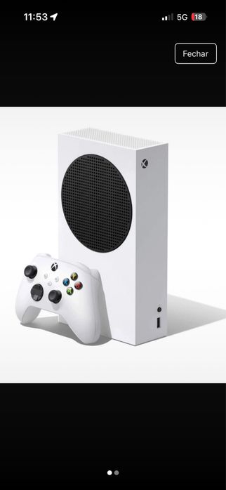 Vendo XBox Serie S + carregador comando