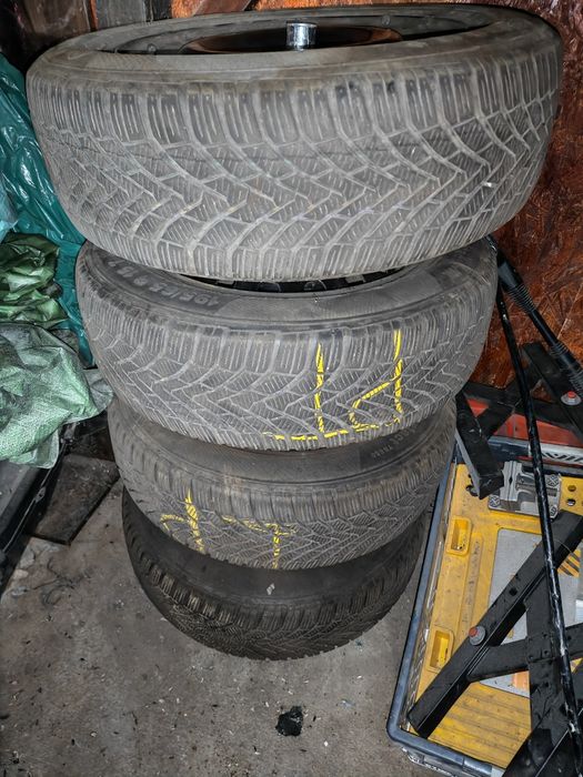 4x komplet koła zimowe 195/65R15 Golf 5,6,7 I inne VW