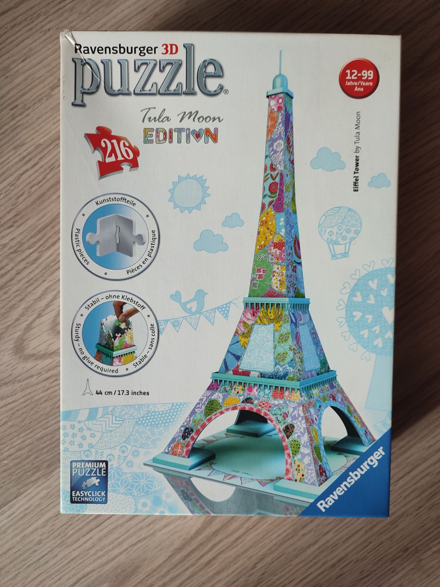 Puzzle 3d Wieża Eiffla tula moon edition
