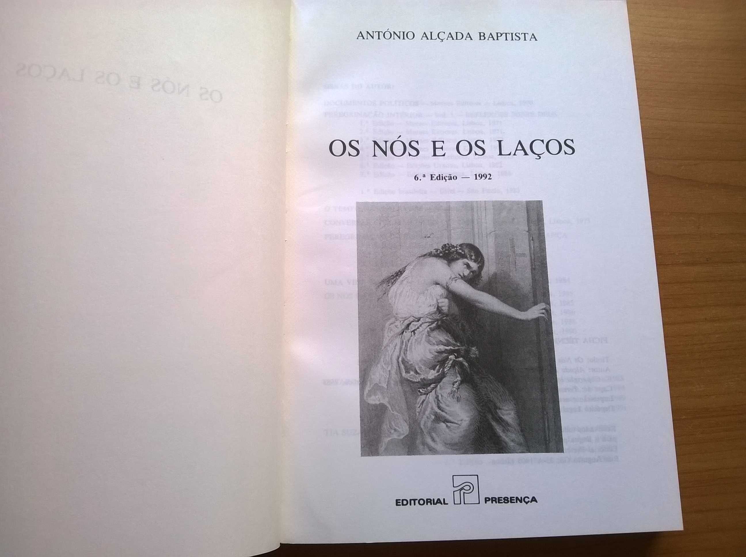 Os Nós e os Laços - António Alçada Baptista (portes grátis)