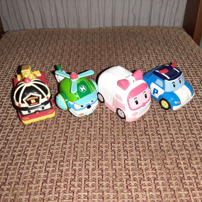 Металеві машинки Робокар Поллі (оригінал)