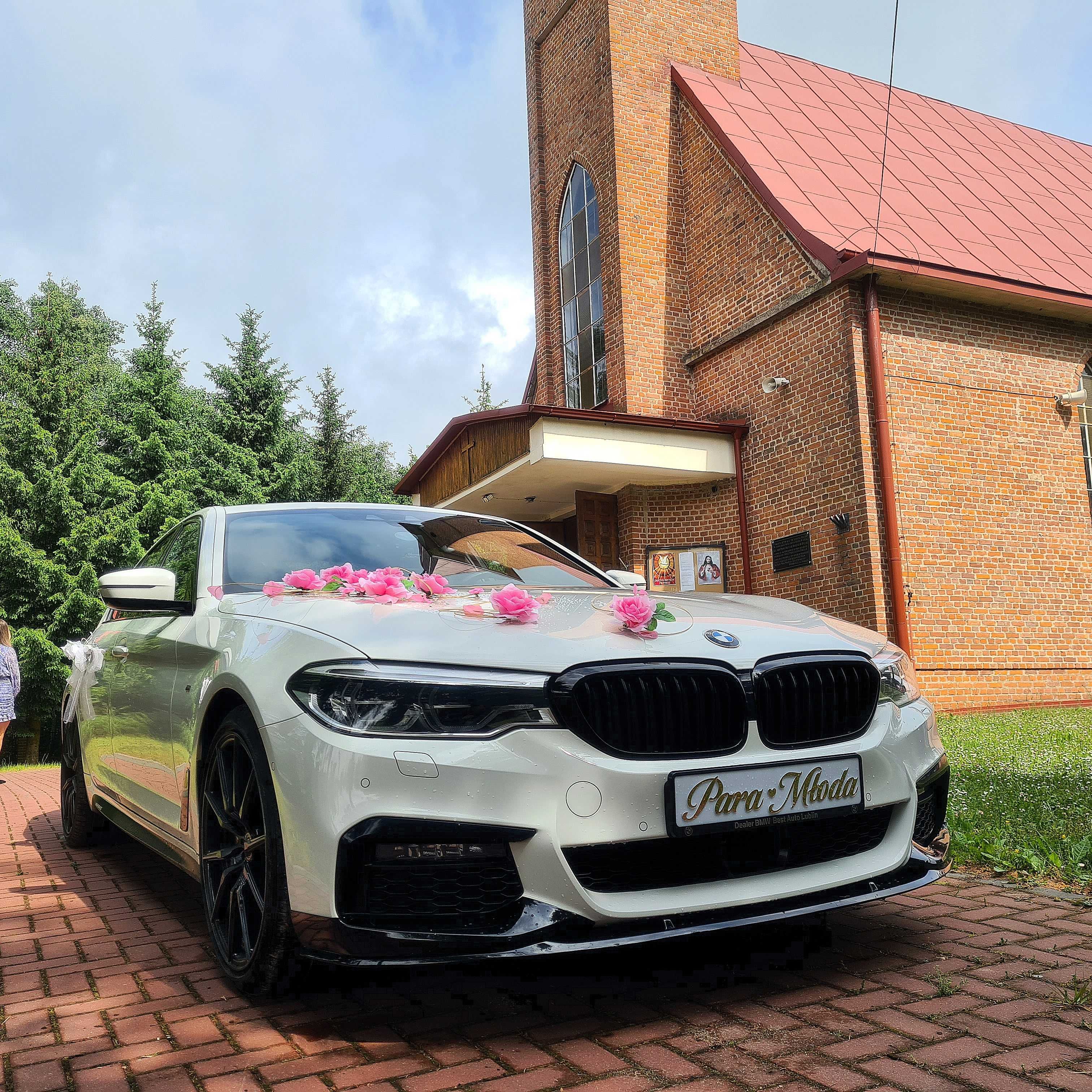 BMW 5MP i M5 Auta do ślubu Biała Perła