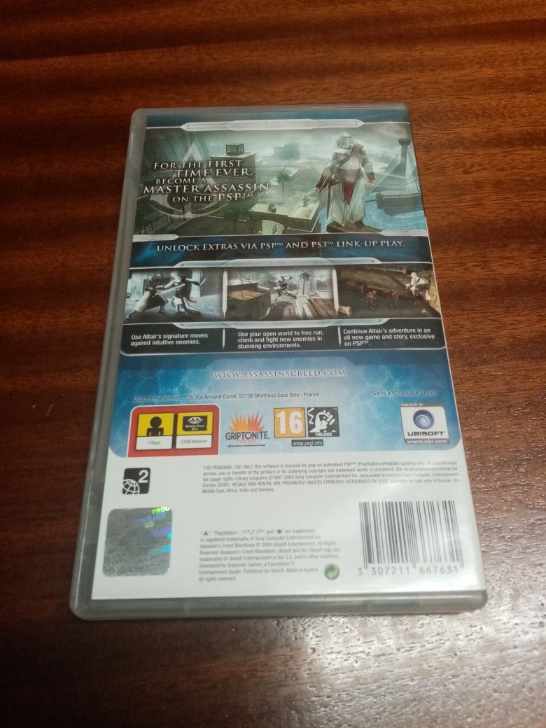 Jogo Assassin's Creed Bloodlines PSP