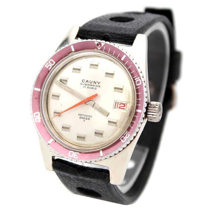 Cauny Vintage Submarine Calendario 21 Atmos Ref. 285-702.88