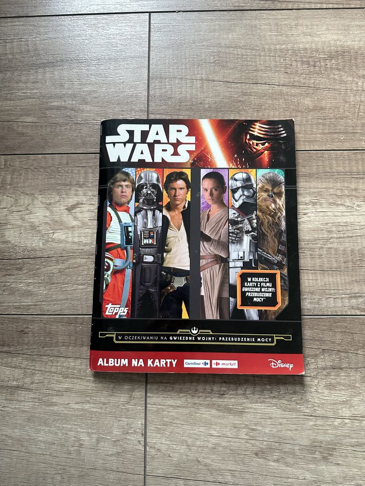 Figurki Star Wars Stikeez + album z kartami