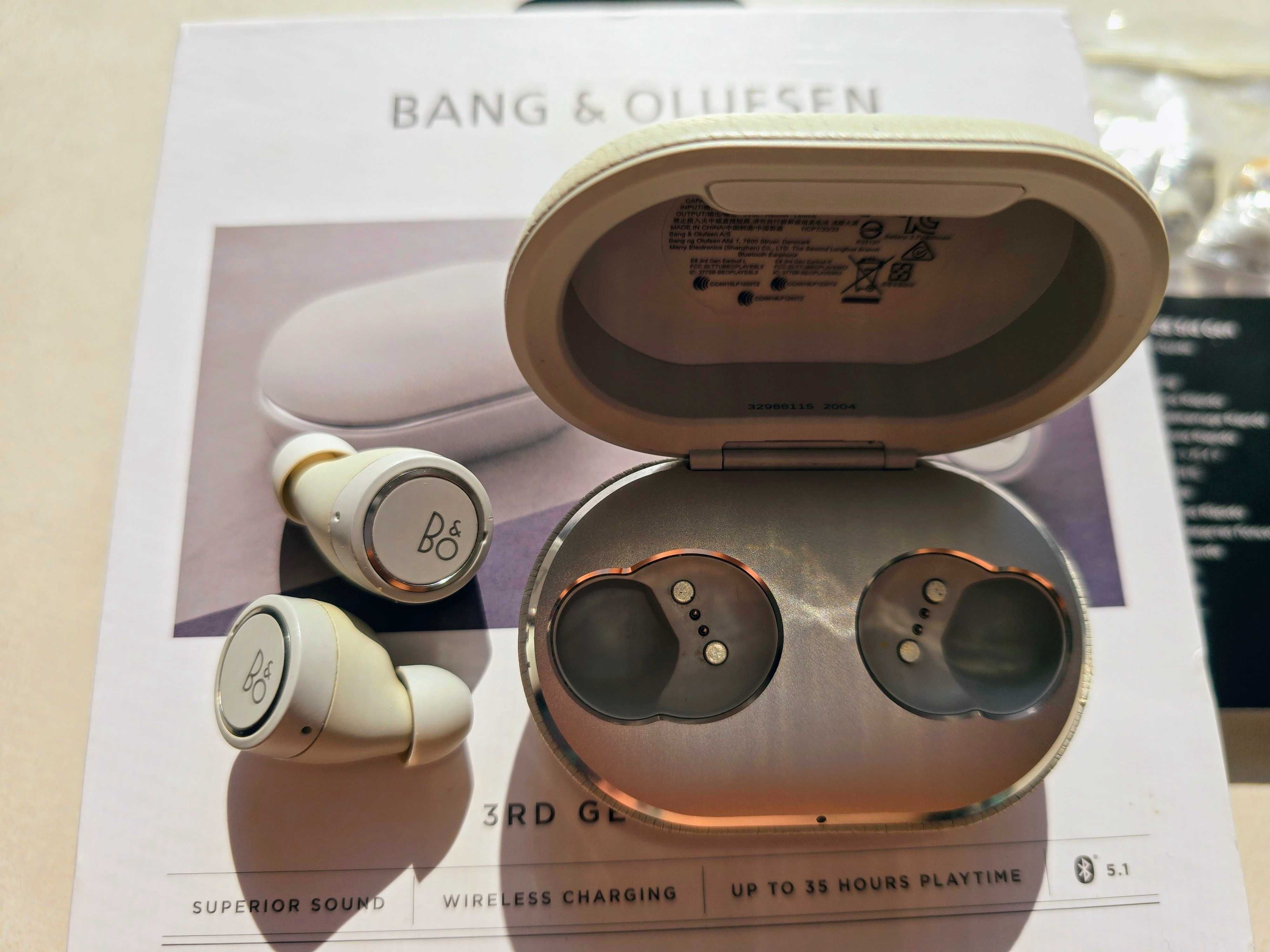 Sluchawki Bang & Olufsen Beoplay E8 3 gen B&O na gwarancji