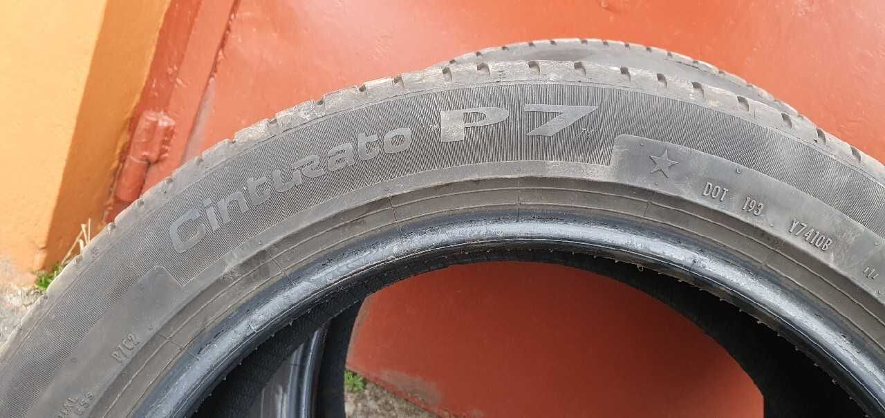 komplet opony letnie pirelli p zero 225/50/r18 cinturato p7