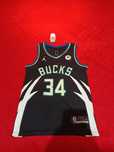 Jersey da NBA de Giannis Antetokounmpo, dos Bucks (portes grátis)
