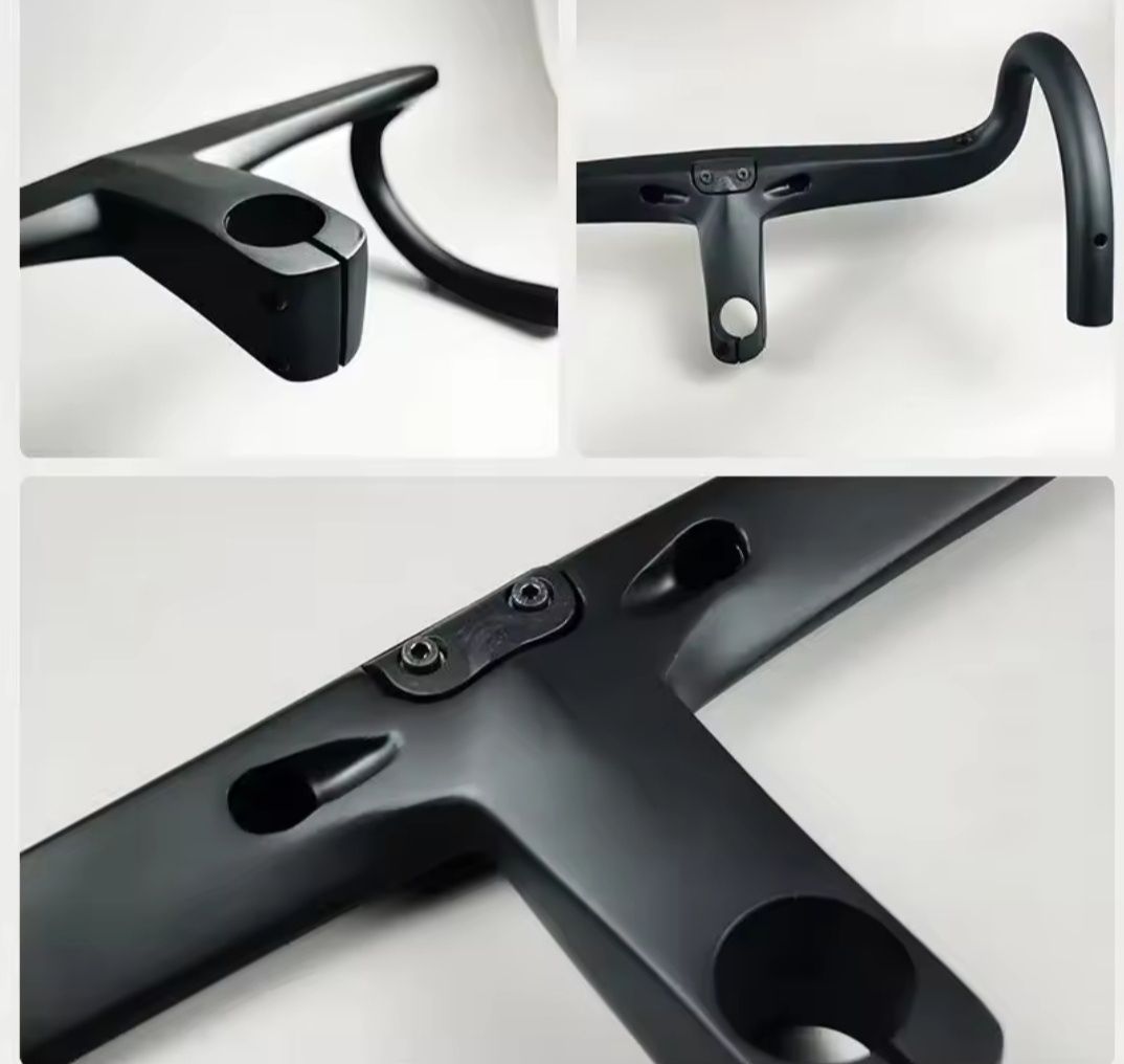 Guiador Bike estrada integrado carbono