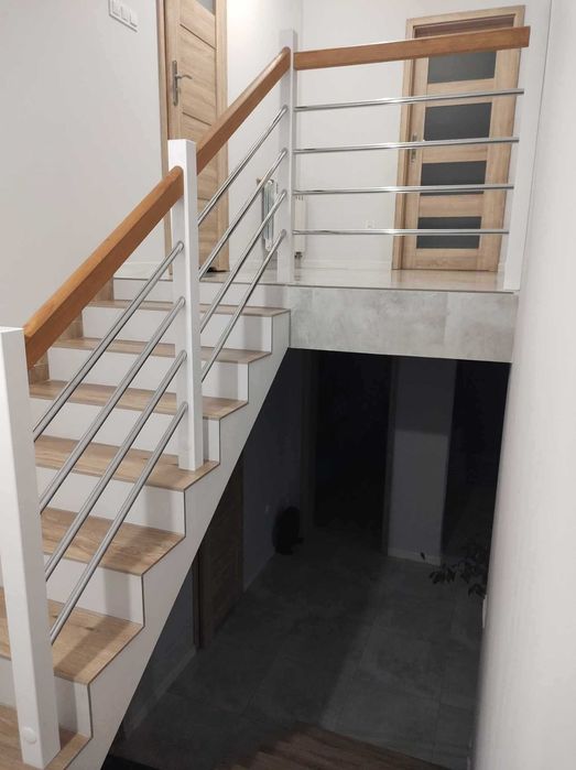 Balustrada Do Samodzielnego Montażu - Rurki Czarne