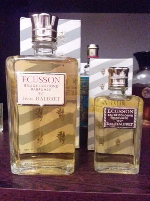 Ecusson Eau De Cologne Parfumee 7 oz (200мл.) и 2 oz Jean D'albret.