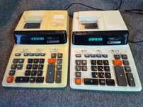 Stary kalkulator z drukarką Casio DR-140N
