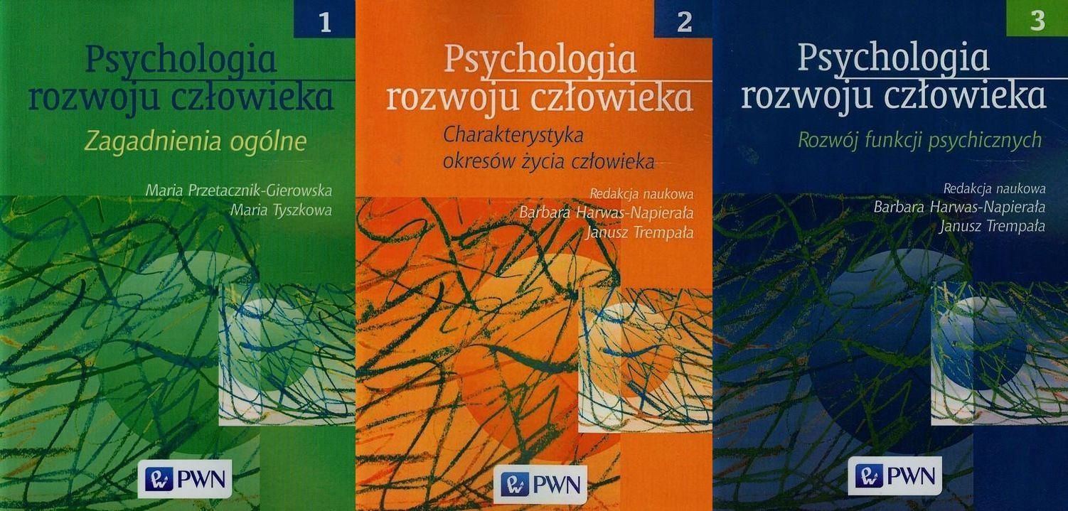 Psychologia Rozwoju Człowieka Tom 1-3 Komplet