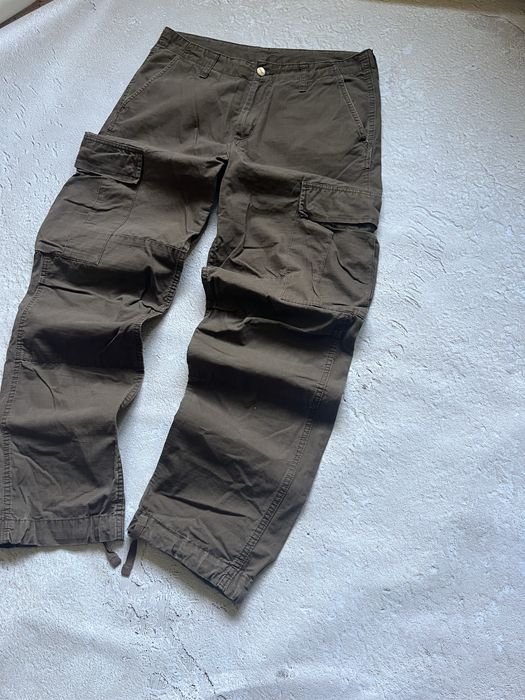Штани Carhartt Wip на утяжках гарний прийємний фвт на тілі