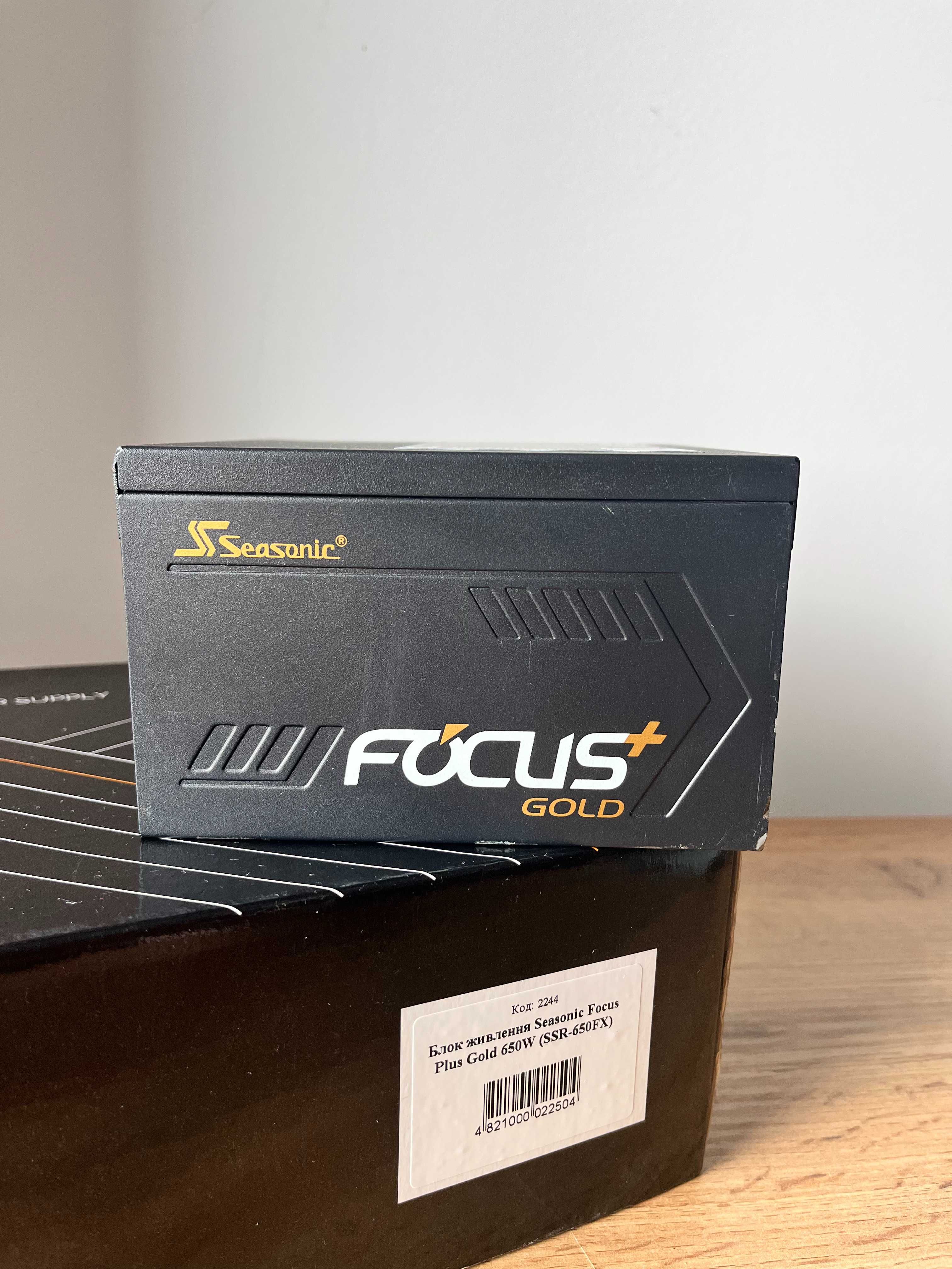 Блок живлення Seasonic Focus Plus Gold 650W (SSR-650FX)