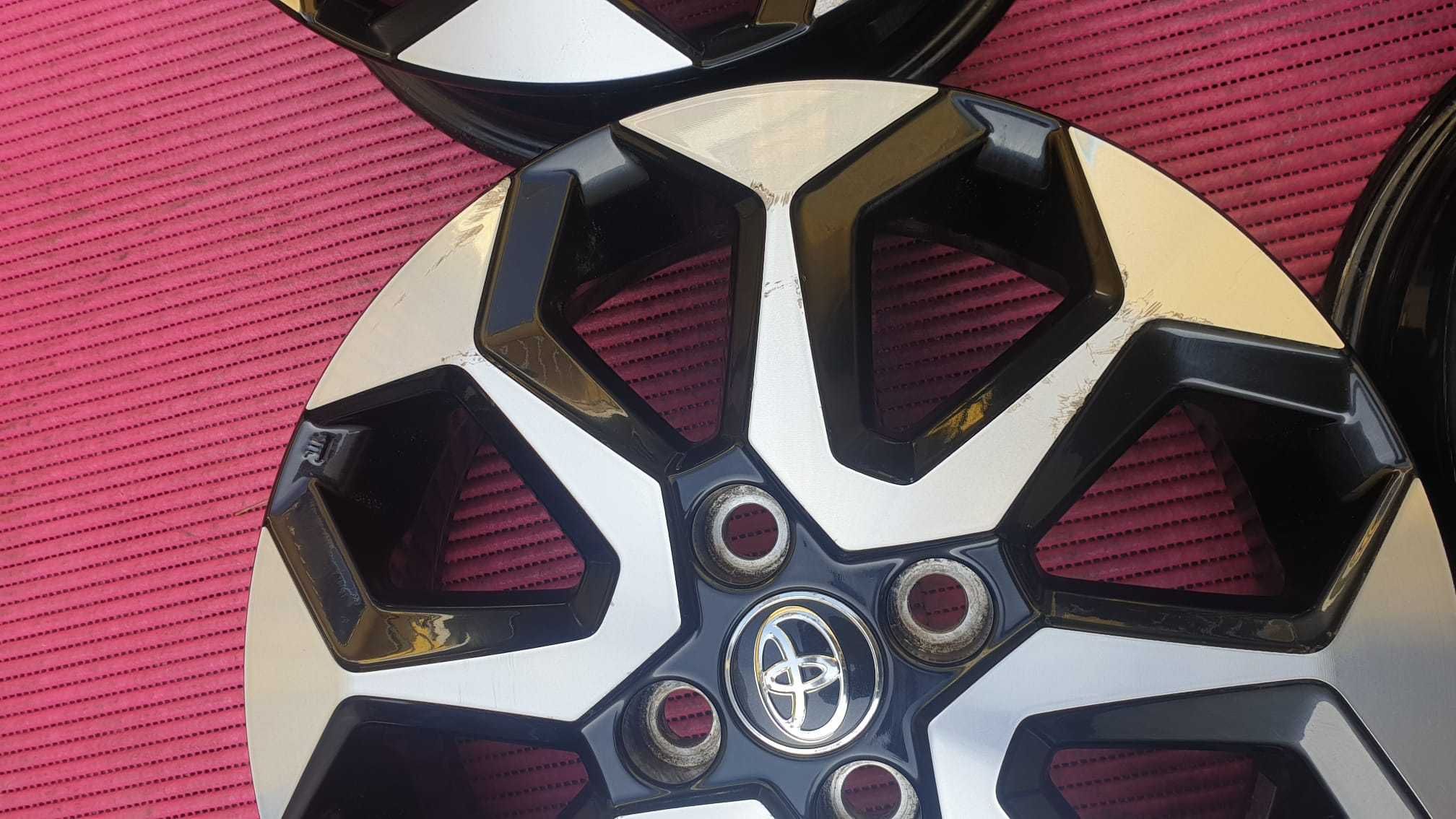 3687-Jantes 15 4x100 Originais Toyota Aygo II tbm para C1/107/108