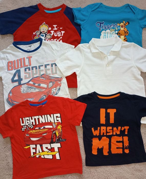 17 ubranek Paka ubrań  86/92 Okazja + gratis