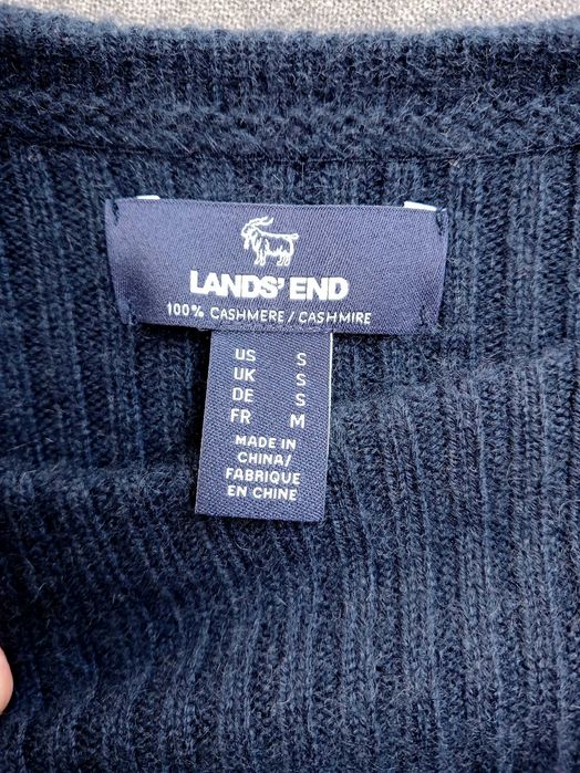 Джемпер Lands End 100% кашемир (свитер светр, кашеміровий)