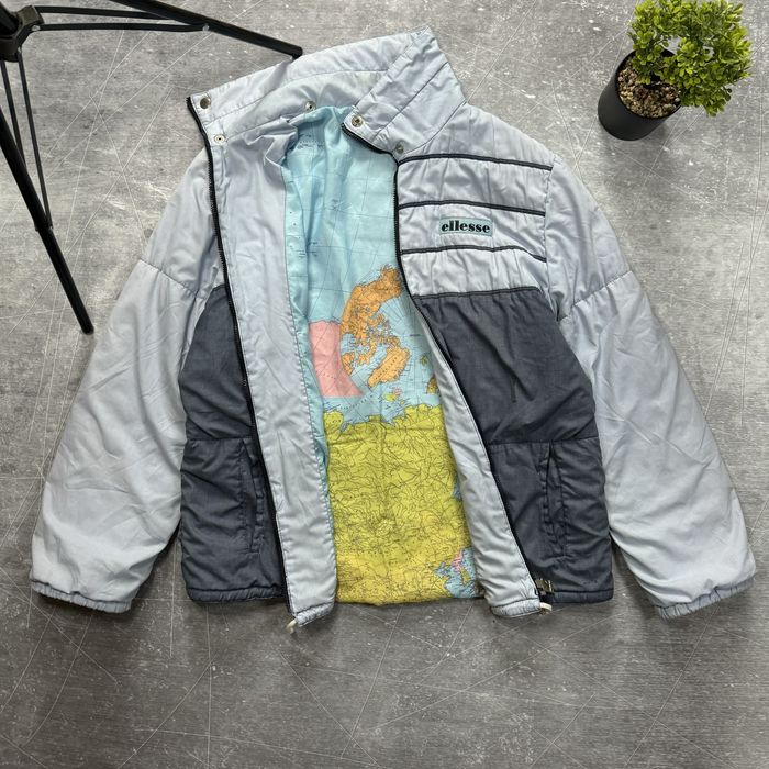Пуховик куртка Ellesse vintage