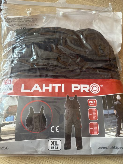 Spodnie ogrodniczki nowe Lahti Pro xl(56)