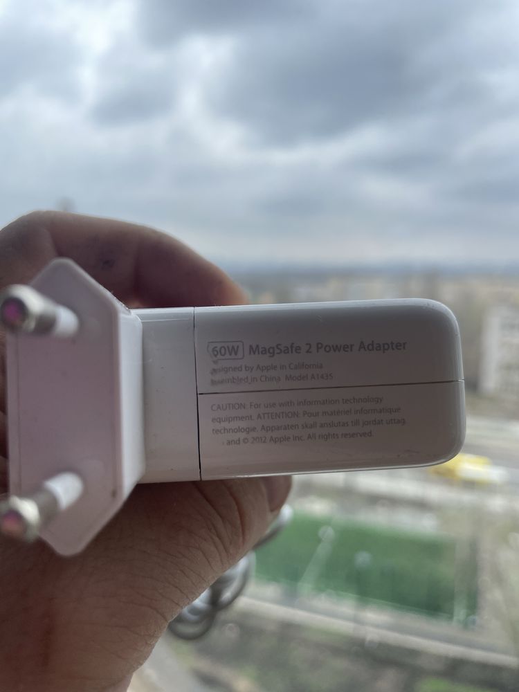 Блок живлення MagSafe 2 60W (зарядне Оригінал)