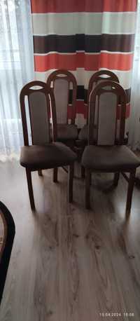 Krzesła 4szt drewniane