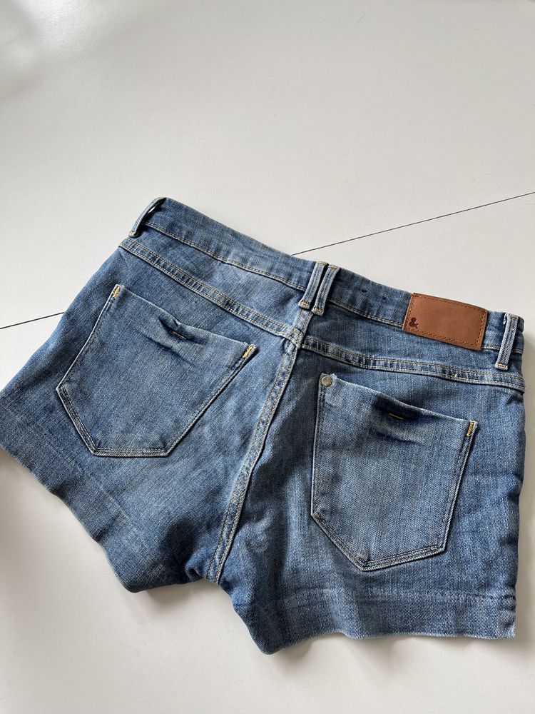 Jeansowe szorty krótkie spodenki