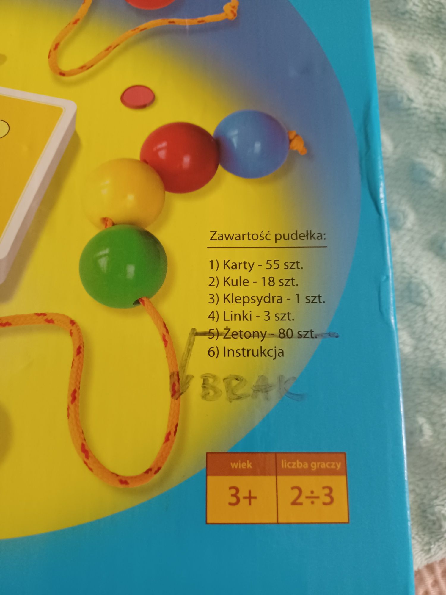 Gra edukacyjna.  Nawlekaj nie czekaj