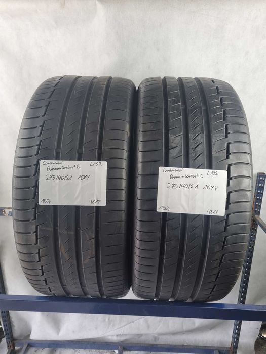 Continental Premium Contact 6 270/40/21/107Y 2017 rok