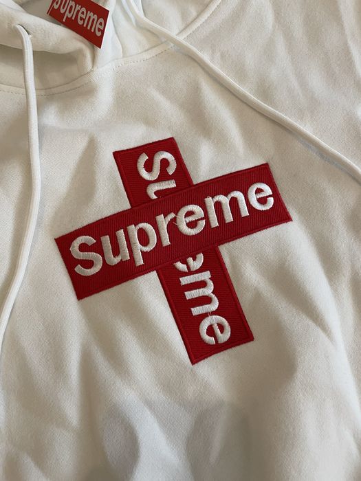 Hoodie Supreme branco