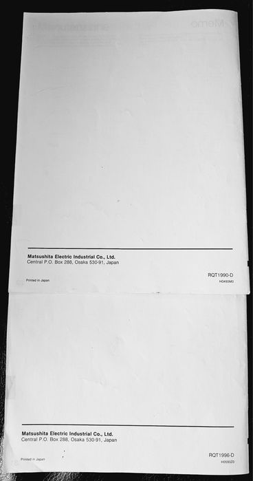 Technics SE-A2000, SU-C2000 przedwzm. końcówka mocy-instrukcje obsługi