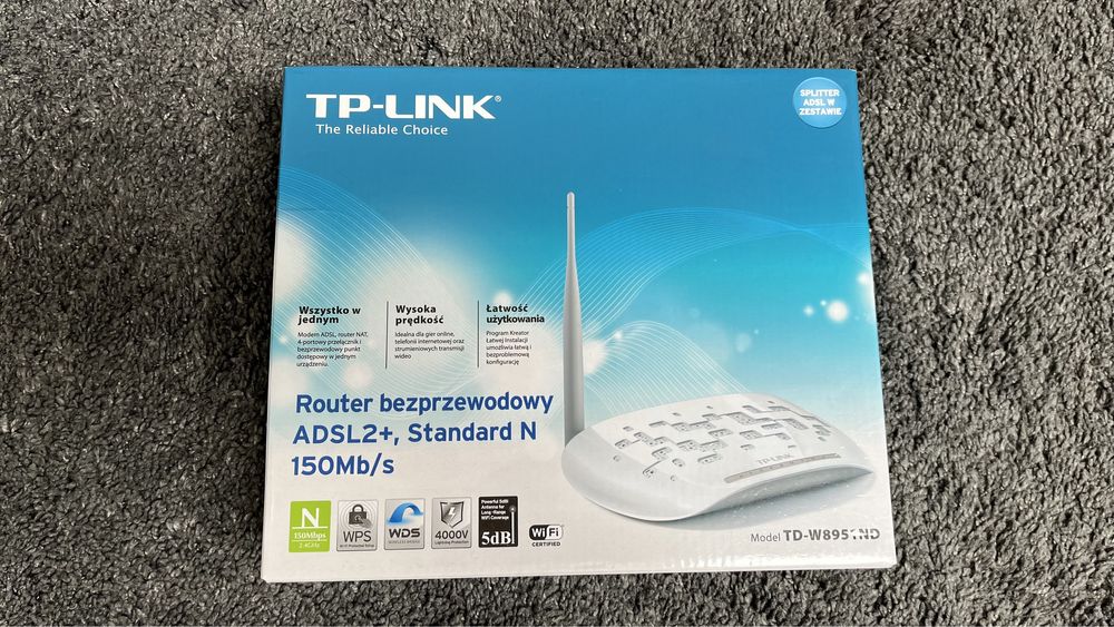 TP-LINK TD-W8951ND router ADSL