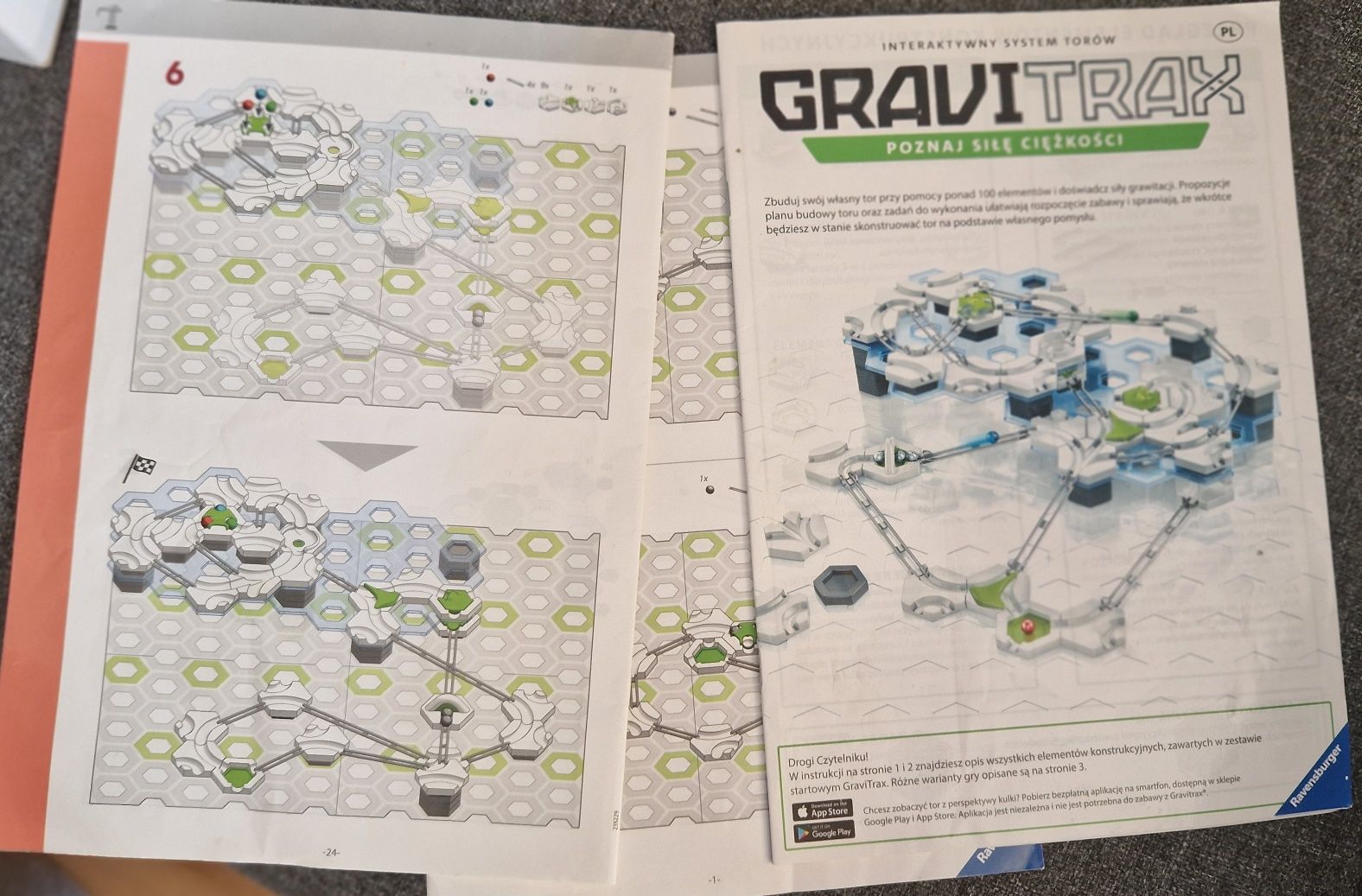 Gravitrax Zestaw Startowy + 2 dodatki