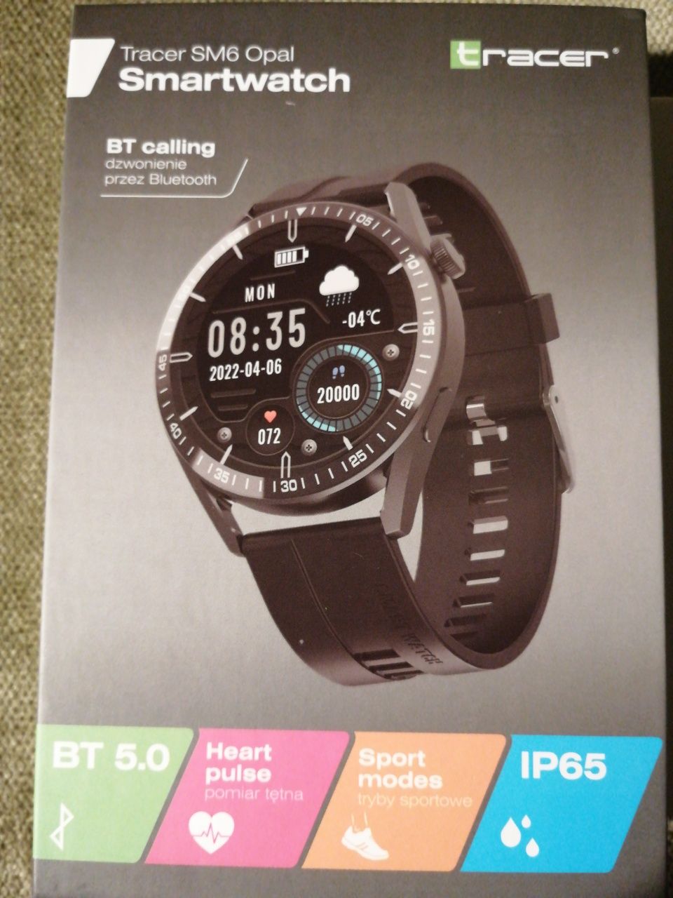 Smartwatch Tracer SM6 Opal