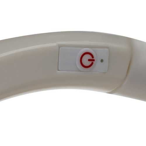 Obroża dla Psa Kota Świecąca LED USB Regulowana 70 cm Ładowana