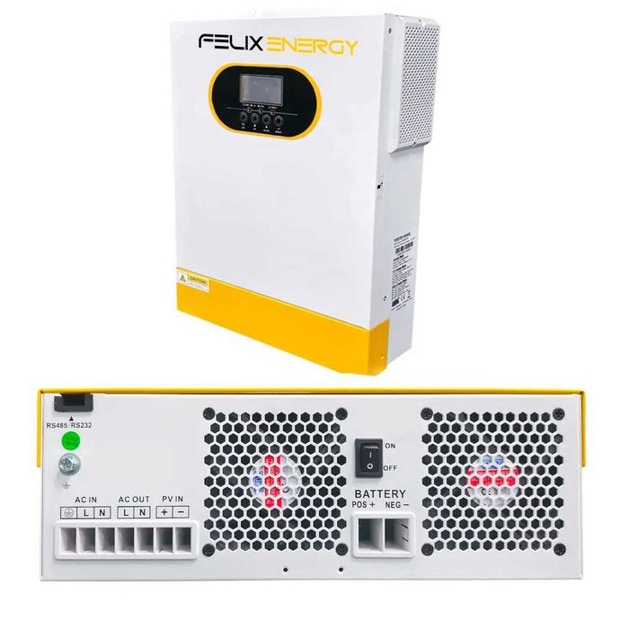Inversor Híbrido 6200W Felixenergy Garantia 3 Anos
