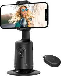 Auto Face Tracking Tripod, 360 Obrót twarzy Kamera telefonu