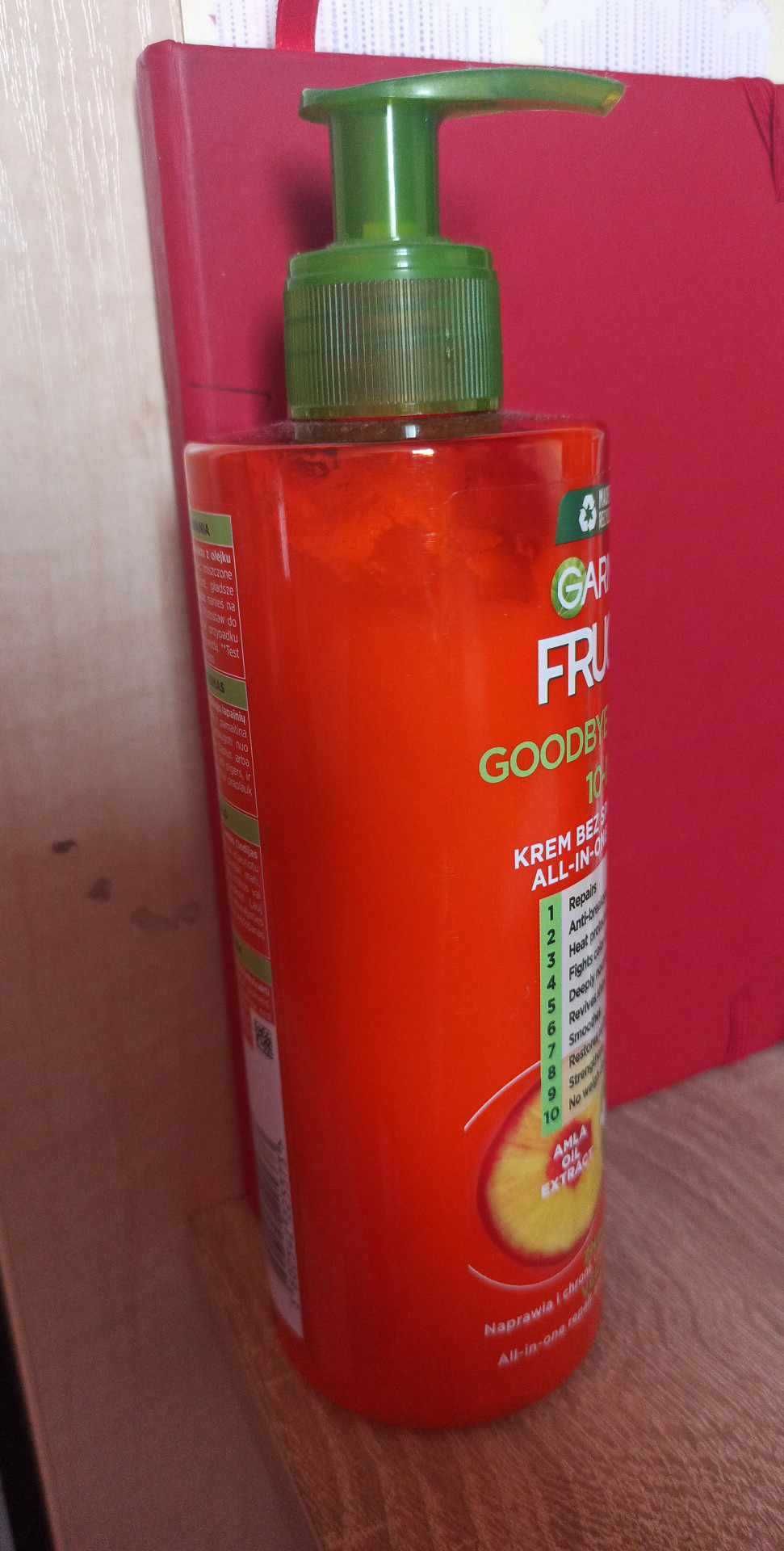 Garnier Fructis Goodbye Damage odżywka w kremie bez spłukiwania-400 ml