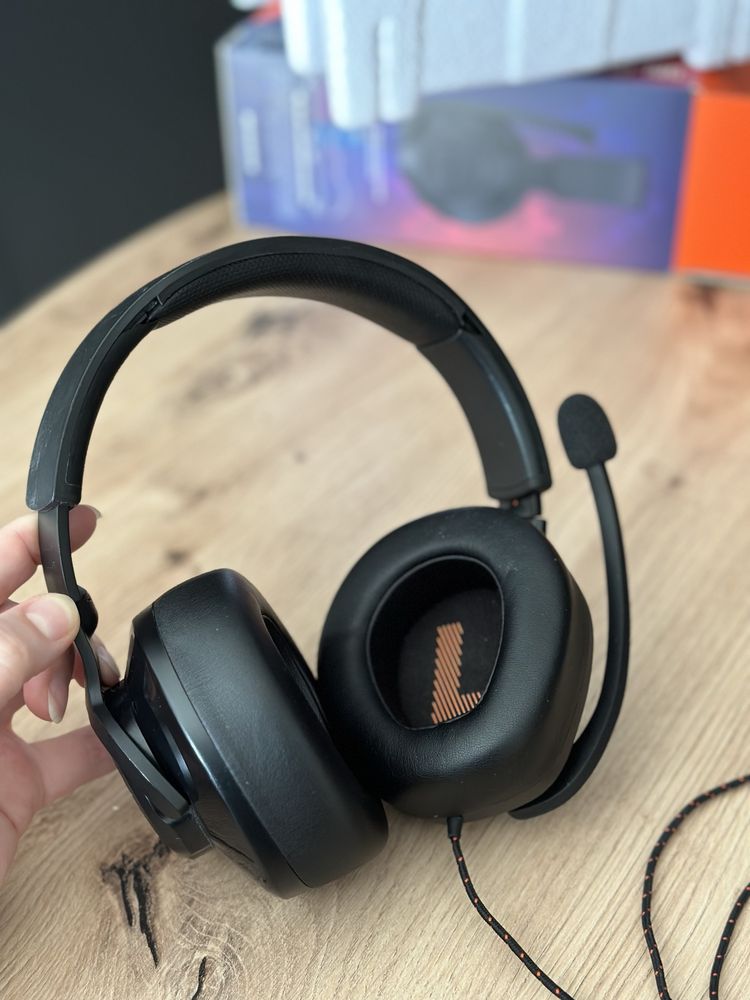 Słuchawki JBL quantum 200 z mikrofonem przewodowe