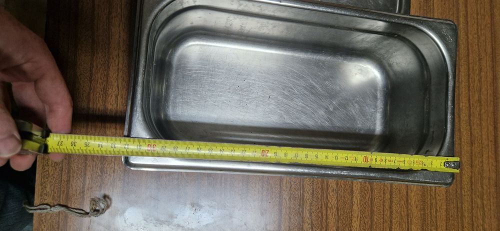 Cuba inox para alimentos