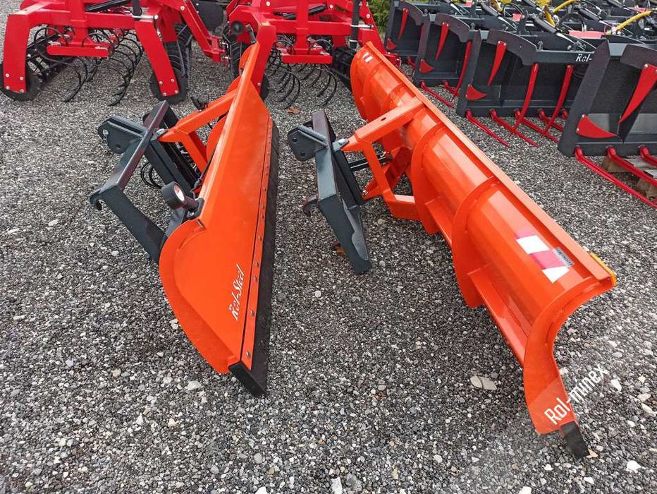 Wzmocniony PŁUG DO ŚNIEGU śnieżny Euro-ramka TUZ Wózka widłowego Dowóz