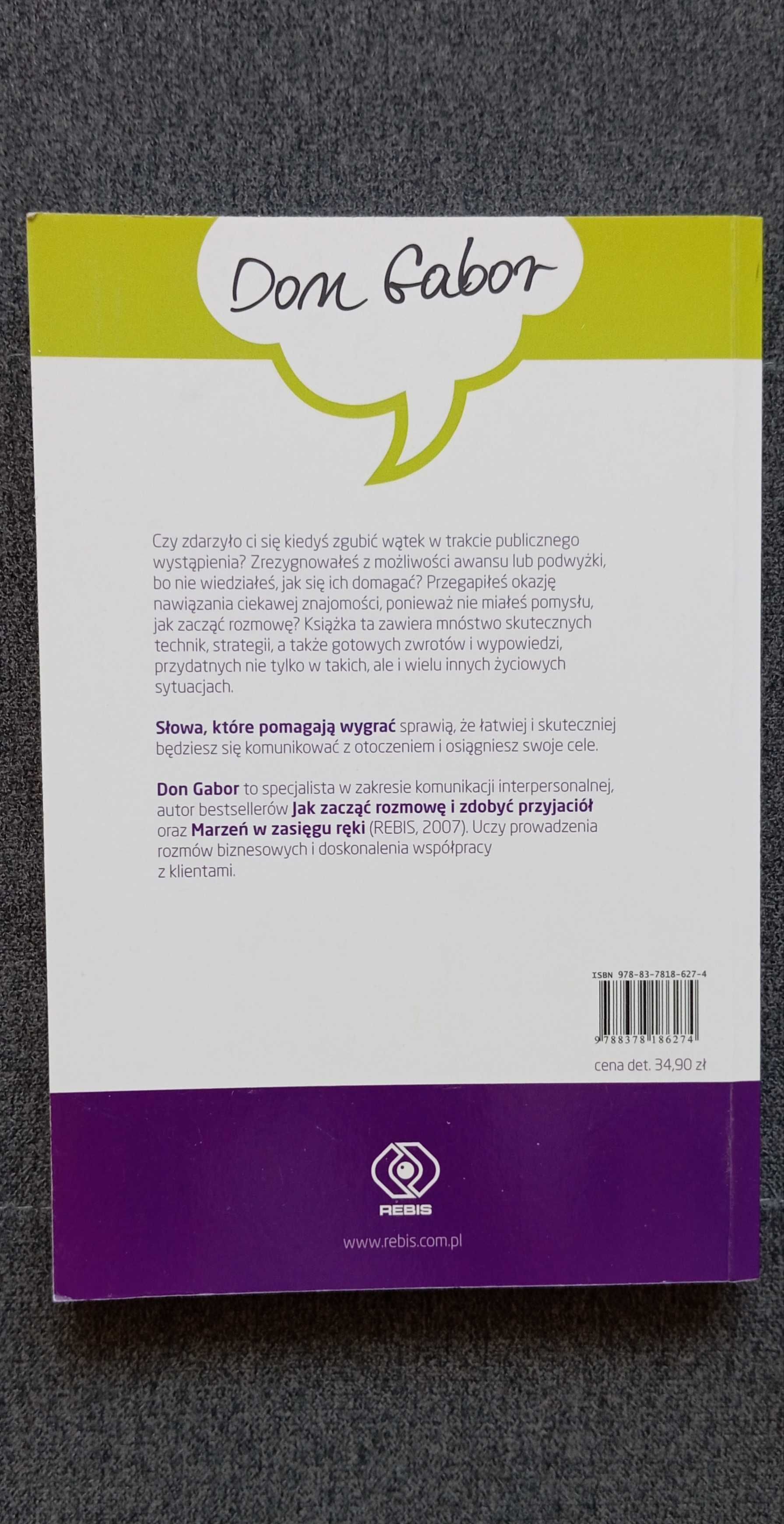 Książka Słowa które pomagają wygrać